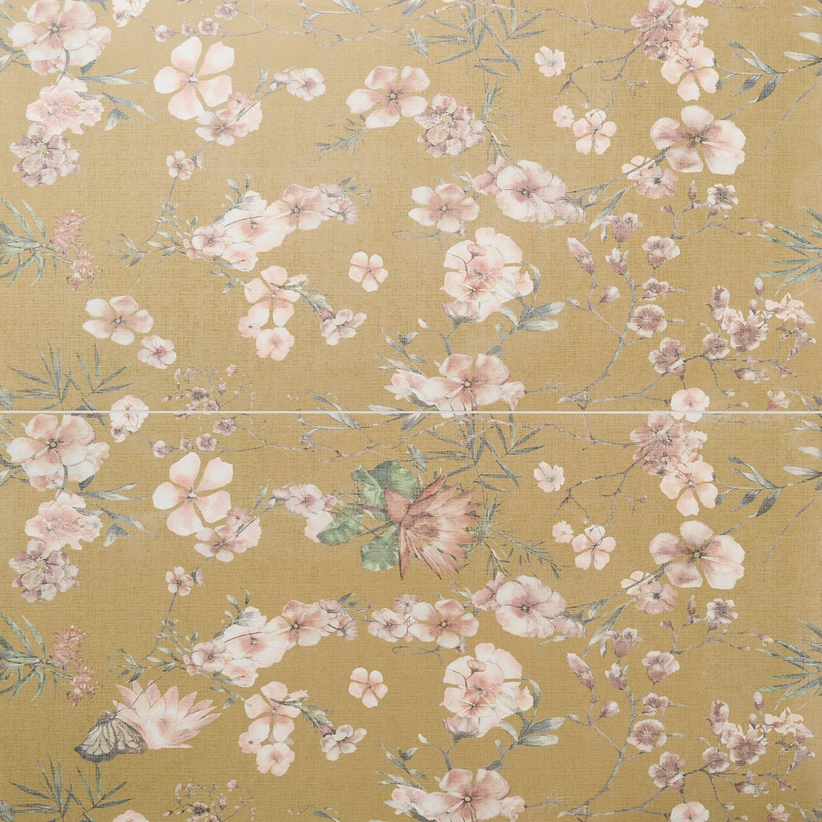 Wakana Summer Golden Yellow 24x48 Matte Porcelain Tile