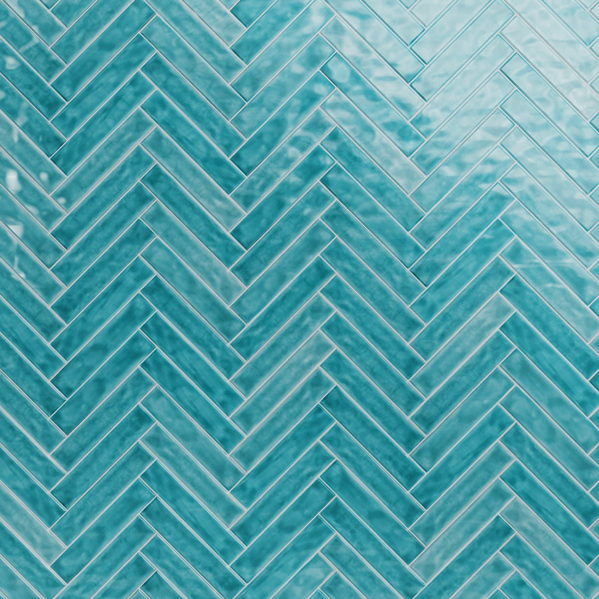 Lux Tile Seaport Aquamarine 2x10 Polished Ceramic Subway Tile
