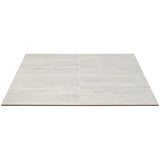 Basic Travertine Cotton White 12x24 Matte Porcelain Tile - Lux Tile