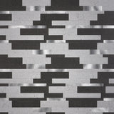 Bond Tile Easy Luxe Metalway Gray 11.81 in. x 11.81 in. SPC Peel and Stick Tile (0.96 Sq. Ft. / Sheet)