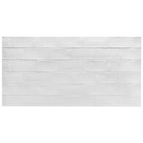 Lancaster Bianco White 3x6 Polished Ceramic Subway Tile - Lux Tile