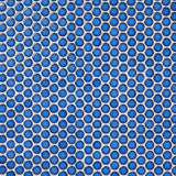 Nirvana Midnight Blue Penny Round Polished Porcelain Mosaic Tile