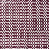 Tilebar Eden Summer Plum Penny Round Polished Porcelain Mosaic Tile