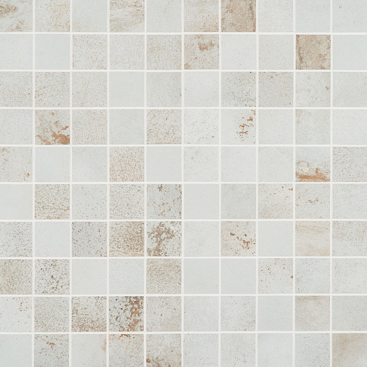 Angela Harris Flatiron White 2x2 Matte Porcelain Mosaic Tile