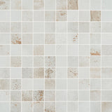 Angela Harris Flatiron White 2x2 Matte Porcelain Mosaic Tile