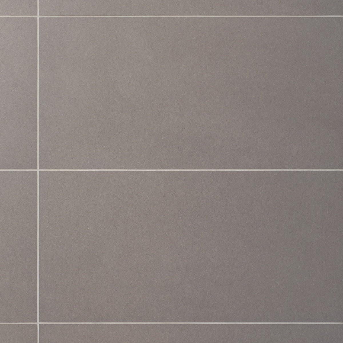 Lux Tile Cenere Gray Matte Porcelain Tile 12x24 Double Loaded