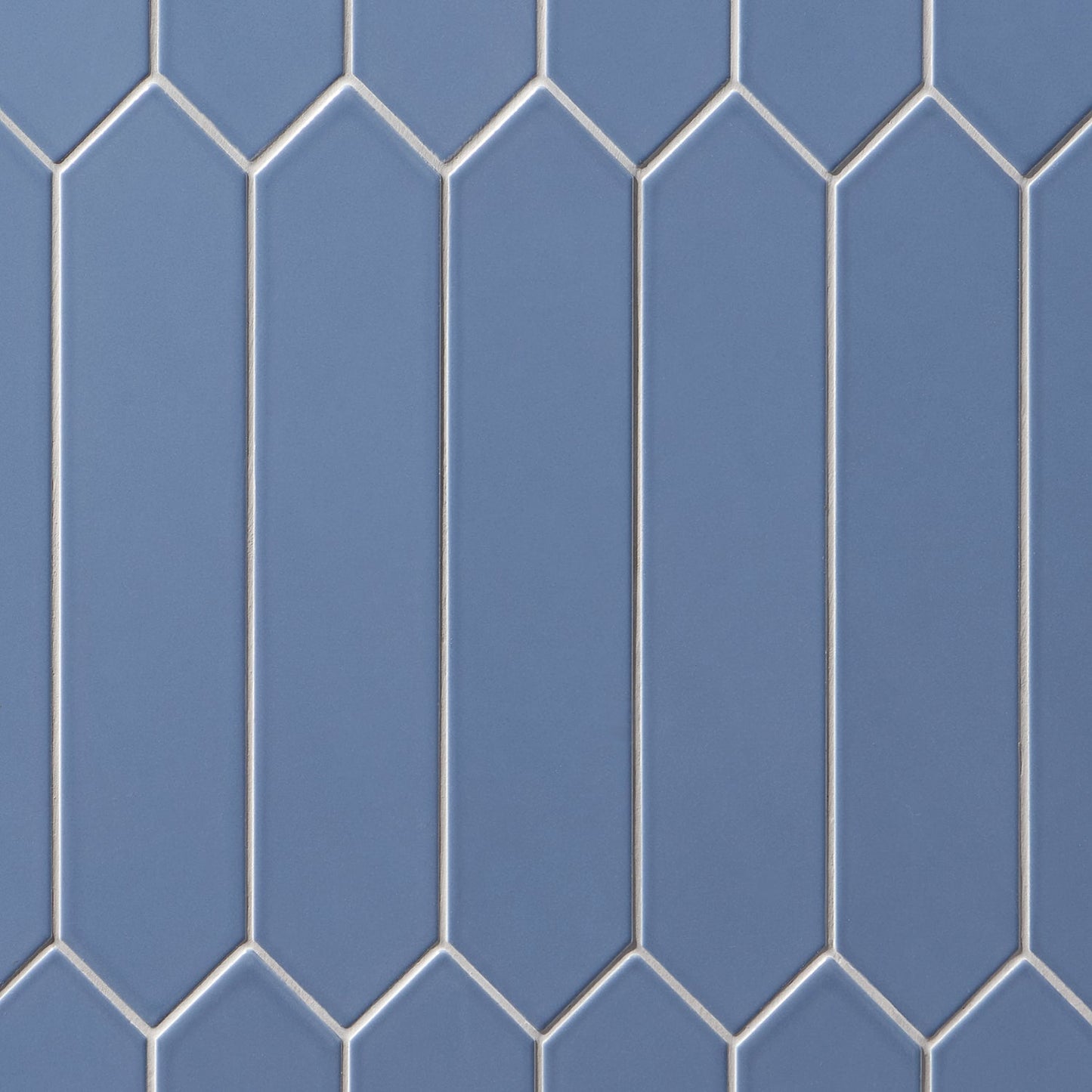 Kent Marine Blue 3x12 Picket Polished Ceramic Wall Tile