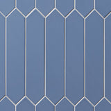 Kent Marine Blue 3x12 Picket Polished Ceramic Wall Tile