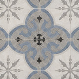 Lux Tile Delancey Briar Blue 8x8 Matte Porcelain Tile