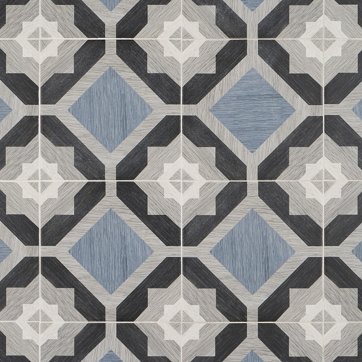 Delancey Starwood Blue 8x8 Matte Porcelain Tile - Lux Tile