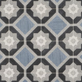 Delancey Starwood Blue 8x8 Matte Porcelain Tile - Lux Tile