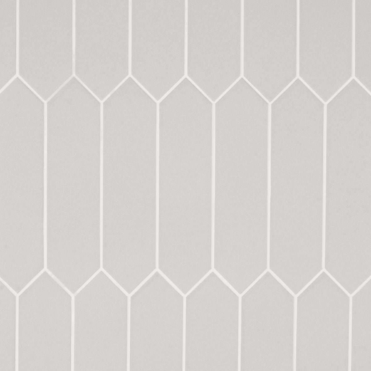 Tehama Crackled Gray 3x12 Polished Ceramic Tile - Lux Tile