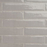 Tilebar Grigio Gray 3x16 Polished Porcelain Subway Tile