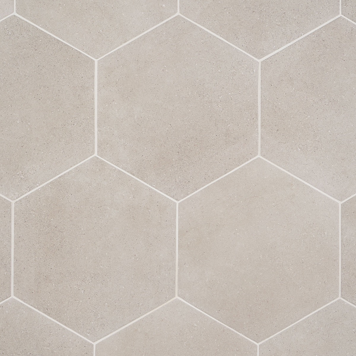 Pergola Taupe 12.5" Hexagon Matte Porcelain Tile - Lux Tile
