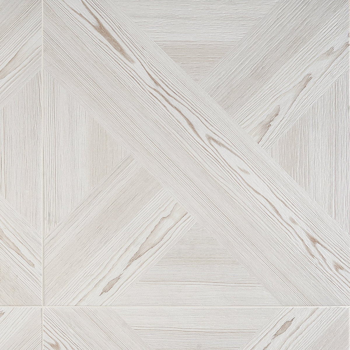 Mandorla White 24x24 Matte Wood Look Porcelain Tile