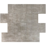 Lux Tile Cement Ash Gray 12x24 Matte Porcelain Tile