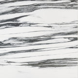 Drama Fall Black & White 24x48 Polished Porcelain Tile - Lux Tile