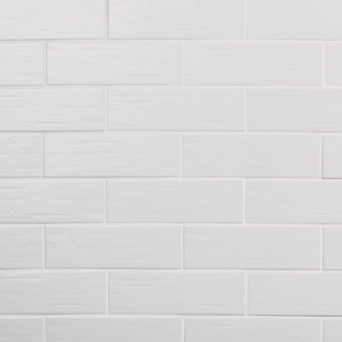 Kiln White 3x9 Matte Porcelain Subway Tile - Durable and Elegant