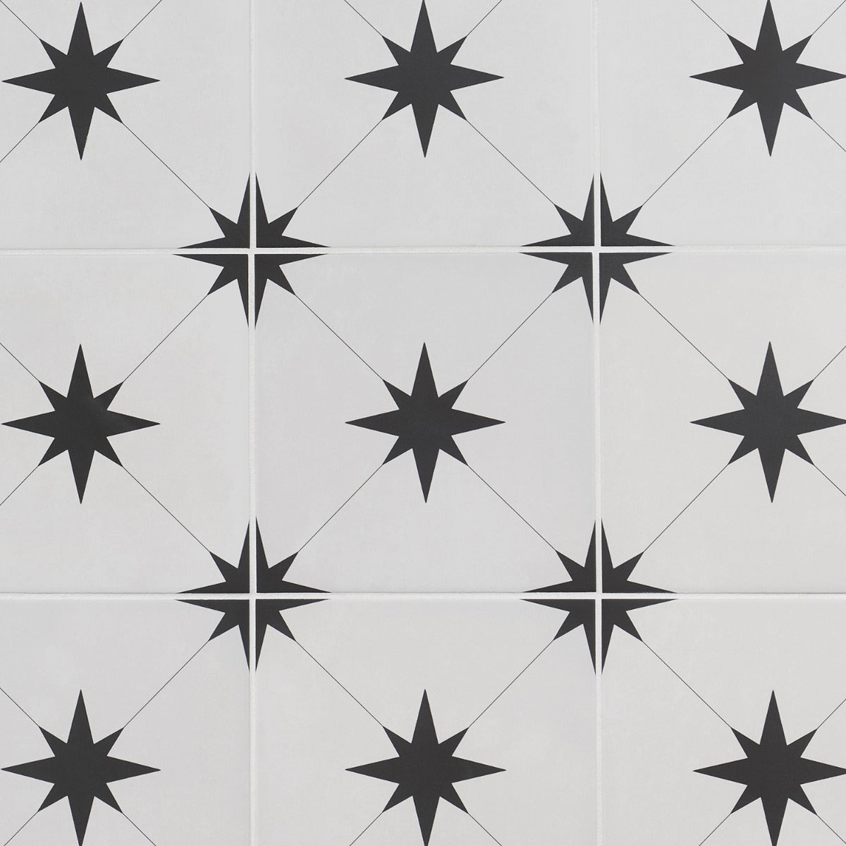 Tau Blanco White 9x9 Matte Porcelain Tile by Lux Tile