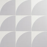 Stacy Garcia Maddox Deco Cool Gray 8x8 Matte Porcelain Tile