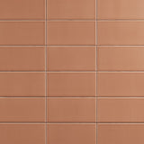 Stacy Garcia Maddox Terracotta 4x8 Matte Ceramic Subway Tile
