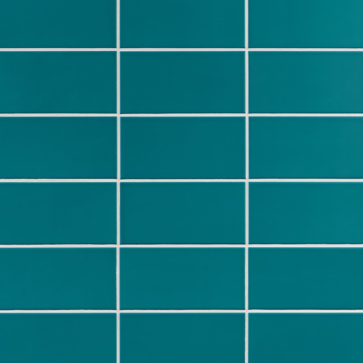 Stacy Garcia Maddox Teal Blue 4x8 Matte Ceramic Subway Wall Tile