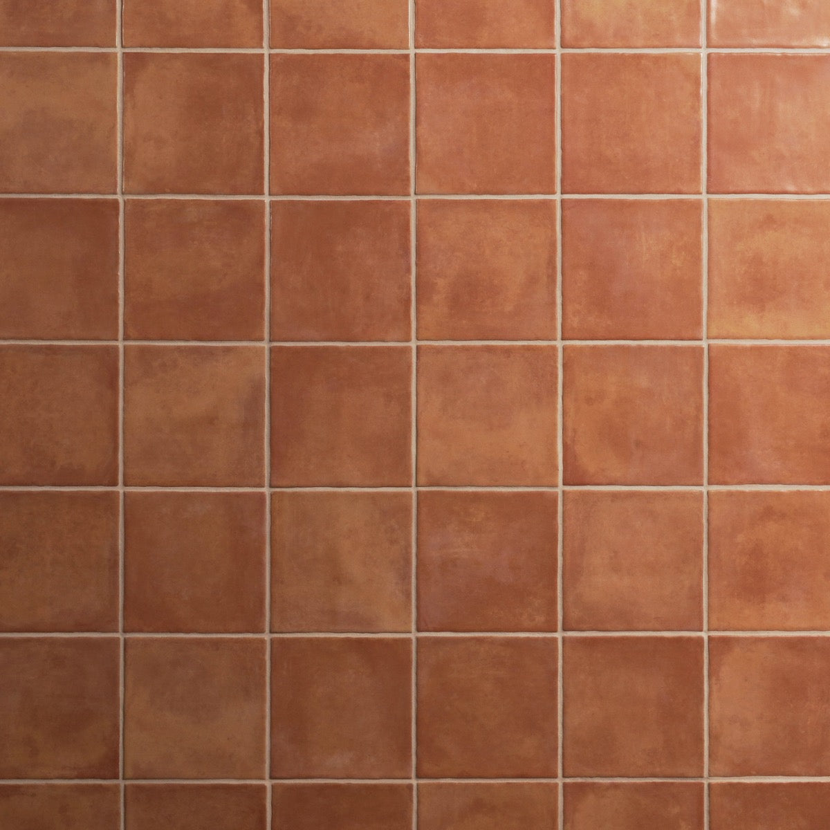 Paula Purroy Talia Terracotta 5x5 Matte Ceramic Tile - Lux Tile