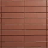 Roller Terracotta Matte Porcelain Subway Tile - 3x11