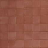 Clay Grace Red 2x2 Matte Porcelain Mosaic Tile