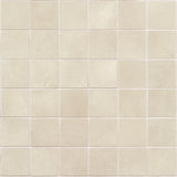 Clay Shy Beige 2x2 Matte Porcelain Mosaic Tile - Lux Tile