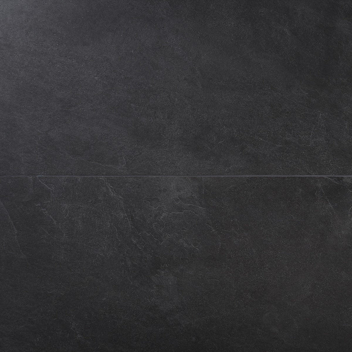 Era Charcoal Black 24x48 Matte Porcelain Tile - Lux Tile
