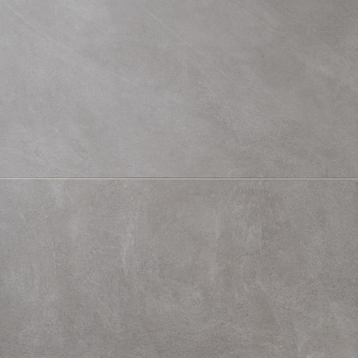 Era Silver Gray 24x48 Matte Porcelain Tile - Limestone Look