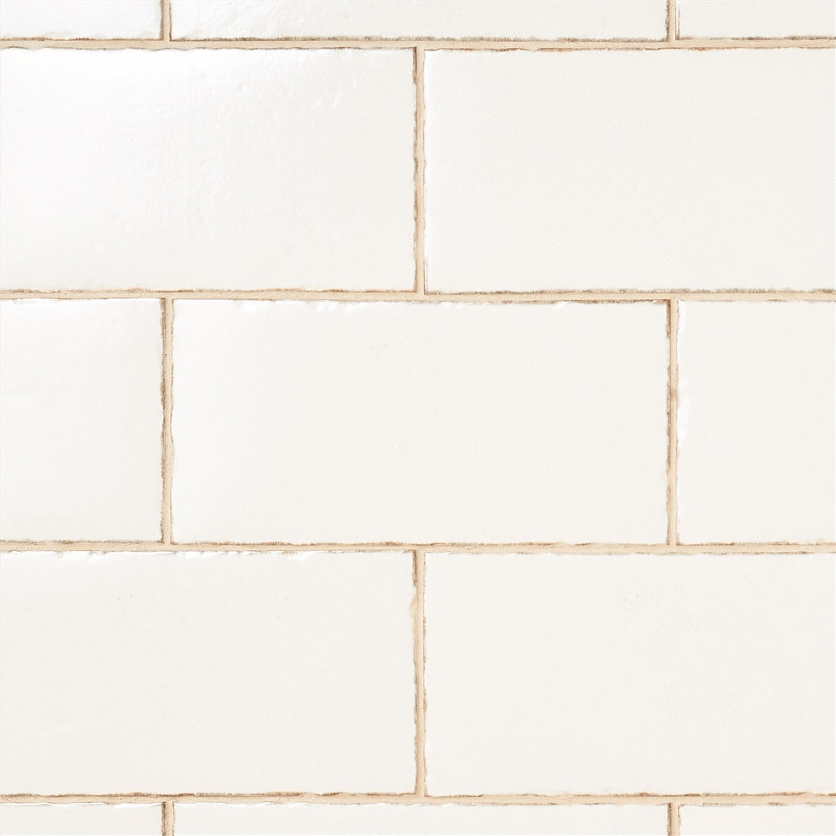 Jamesport White 6"x12" Glossy Porcelain Subway Tile