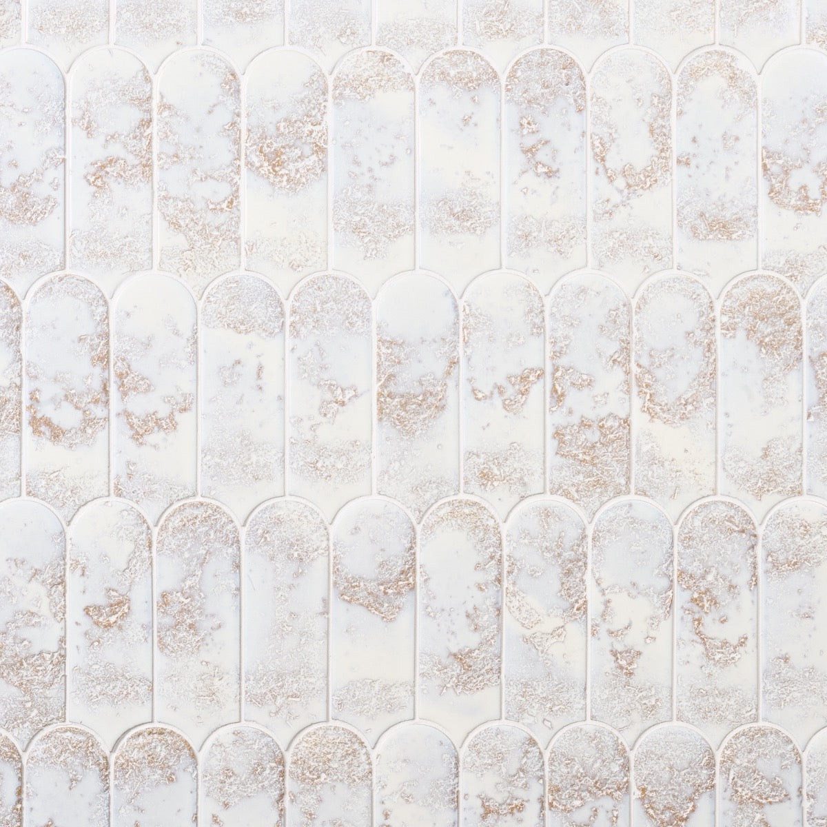 Corali Reef White 3x9 Textured Satin Ceramic Tile - Lux Tile