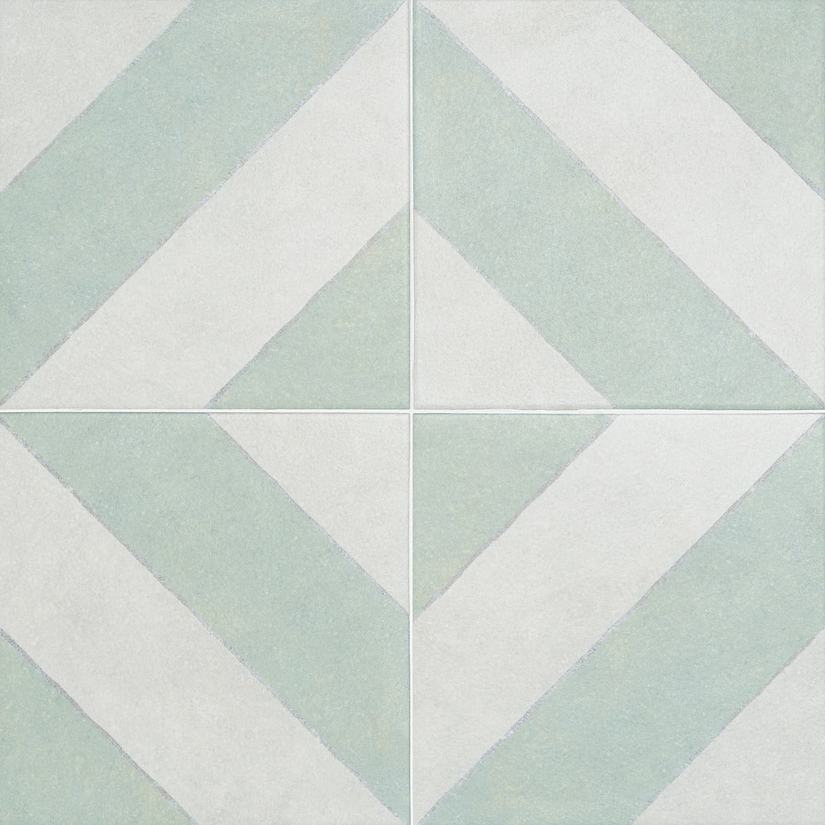 Auteur Kaleidoscope Sage Green 9x9 Matte Porcelain Tile
