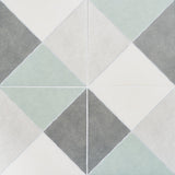 Auteur Plaid Sage Green 9x9 Matte Porcelain Tile