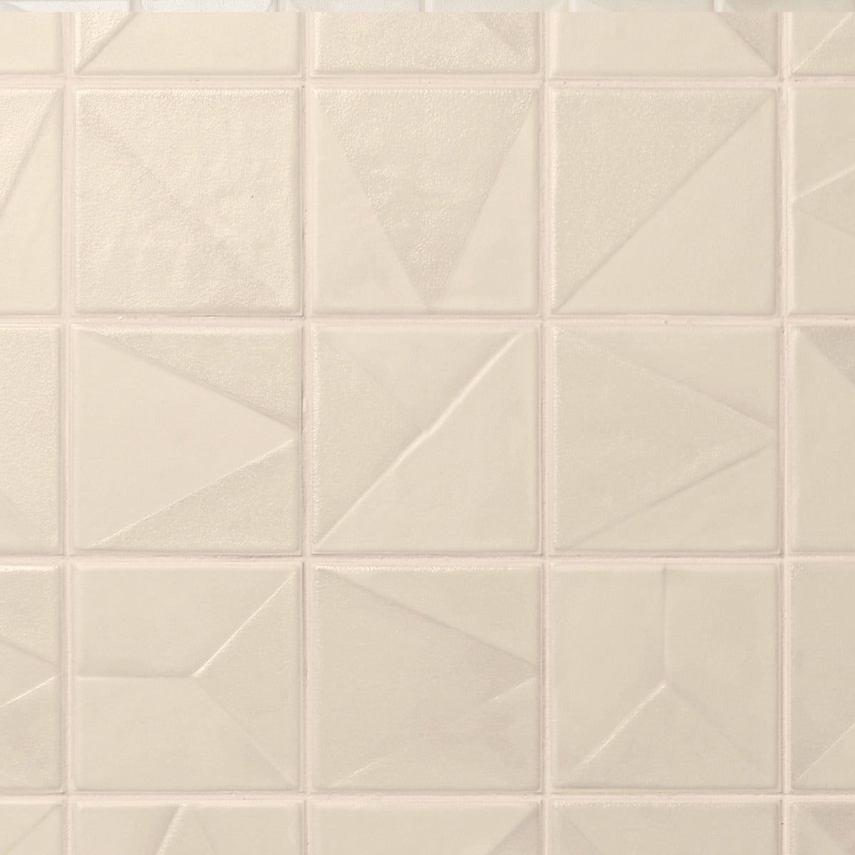 Stacy Garcia Valenova Deco Taupe 5x5 Textured Matte Ceramic Tile