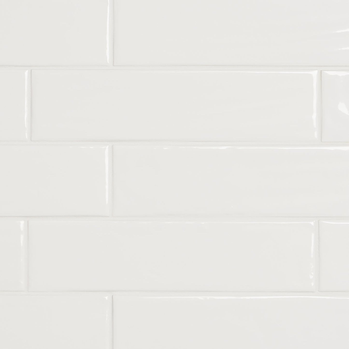 Chance White 2x10 Glossy Ceramic Subway Tile for Walls