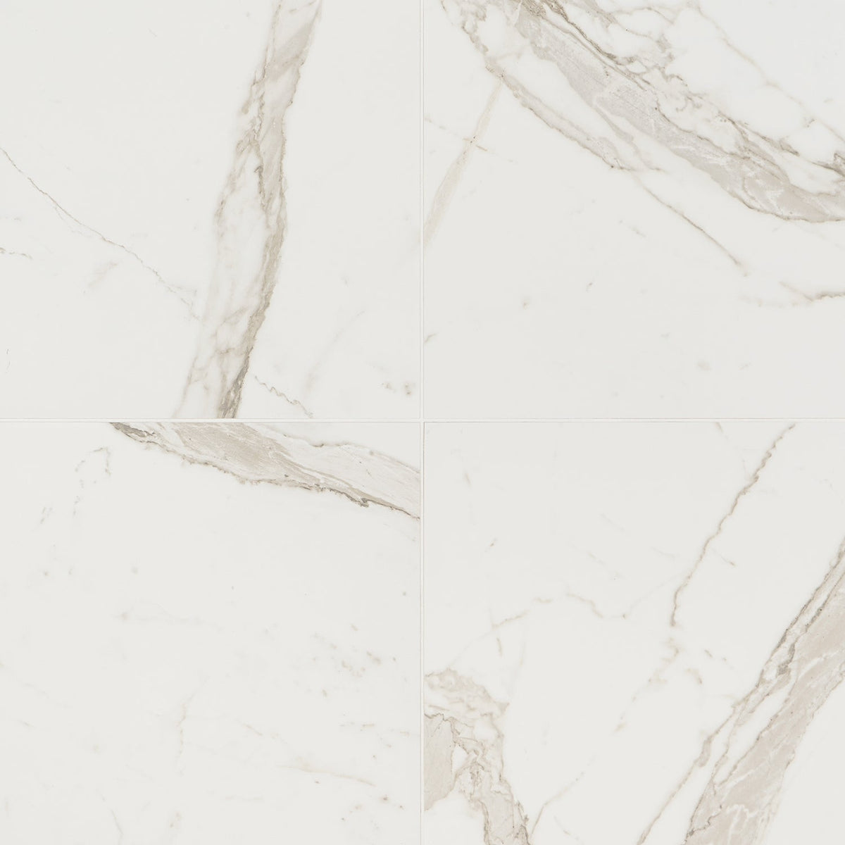 Versilia Statuario Matte Porcelain Tile 24x24 - Lux Tile