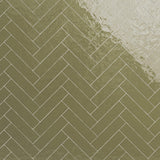 Lancaster Celery Green 3x12 Polished Ceramic Subway Tile