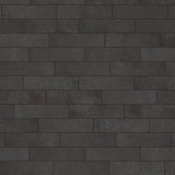 Brick Urbana Nero Black Matte Porcelain Subway Tile 3x12