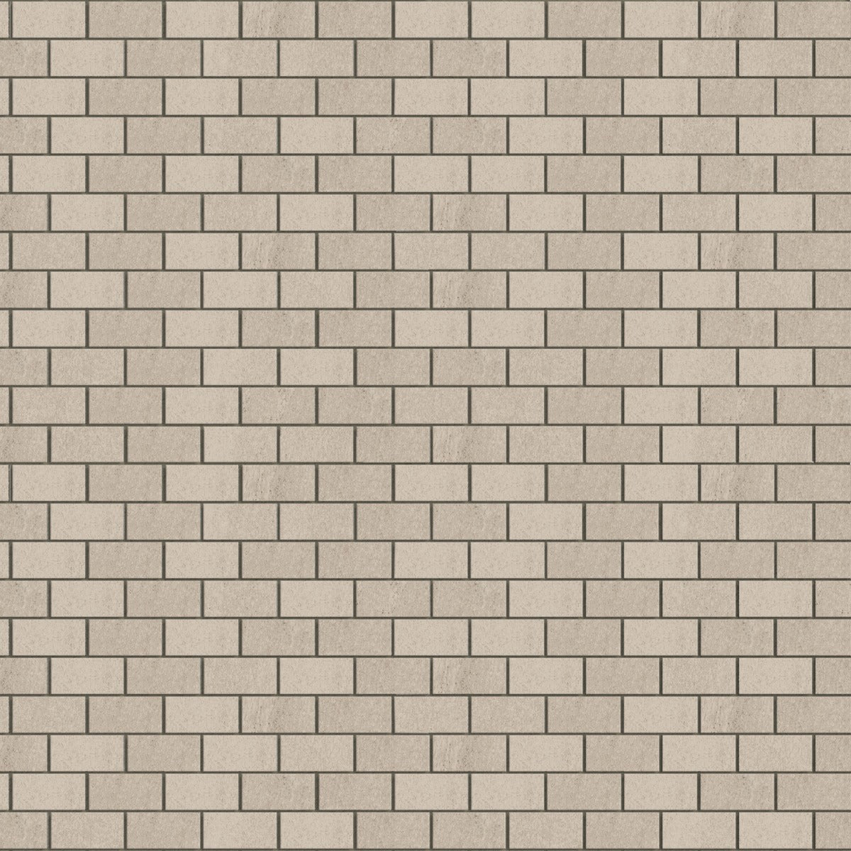 Karo Sand Beige 1x2 Brick Matte Porcelain Mosaic Tile