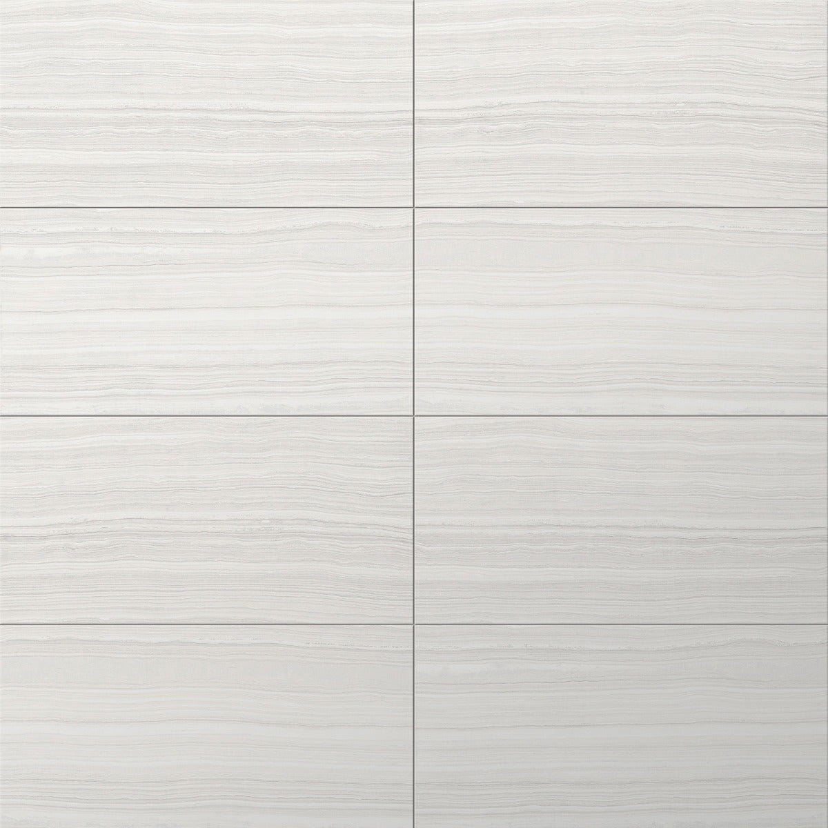 Miles Bright White 12x24 Matte Porcelain Tile - Lux Tile