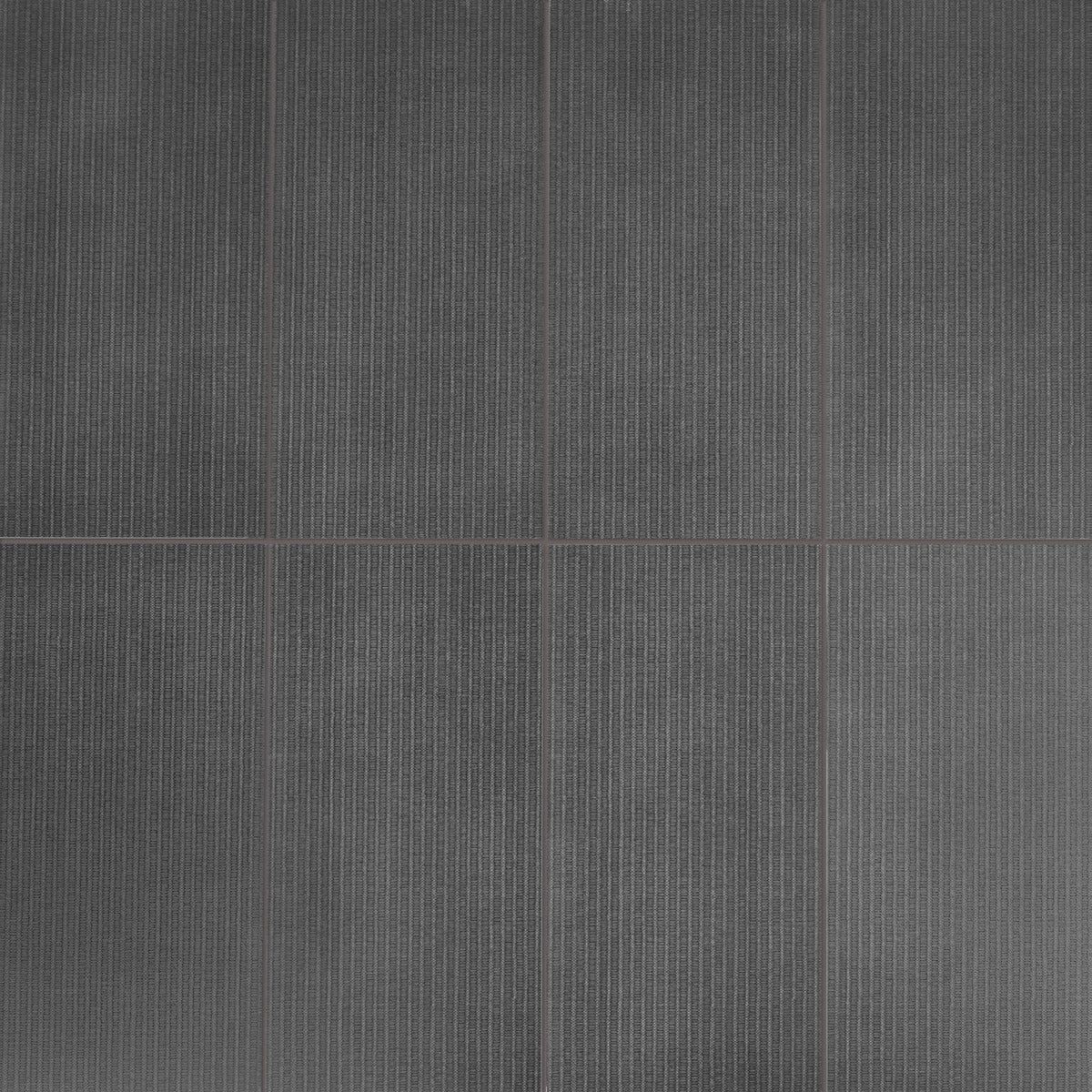 Lux Tile Telares Charcoal Gray 12x24 Textured Porcelain Tile
