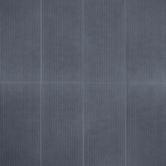 Lux Tile Telares Indigo Blue 12x24 Textured Porcelain Tile