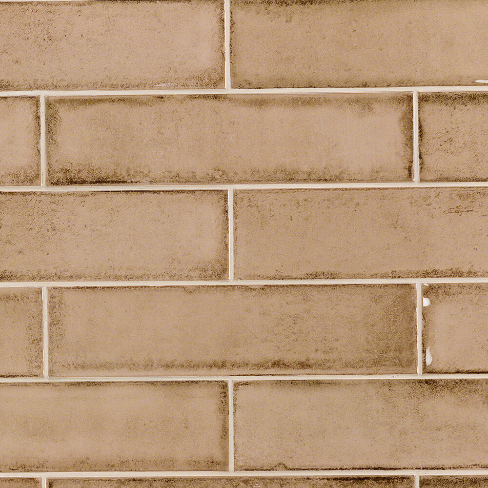 Castle Sandstorm Beige 3x12 Polished Ceramic Subway Wall Tile