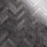 Kalay Antracite Gray 3x12 Glossy Ceramic Subway Tile - Lux Tile
