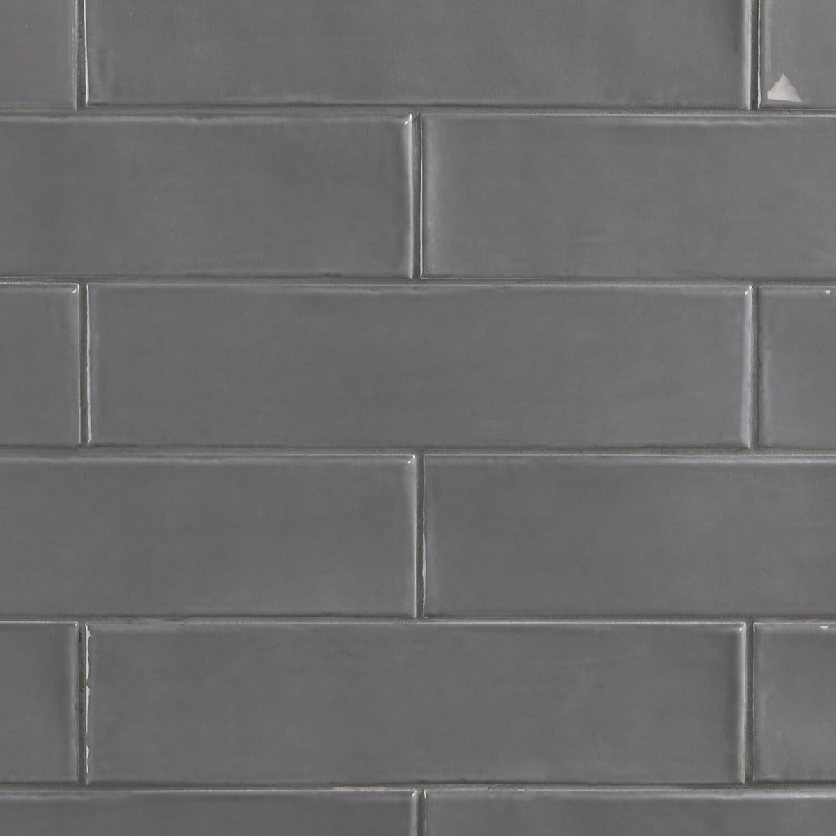 Manchester Charcoal Gray 3x12 Glossy Ceramic Subway Tile