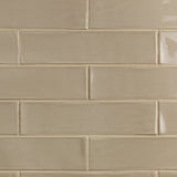 Manchester Beige 3x12 Glazed Ceramic Subway Tile - Lux Tile