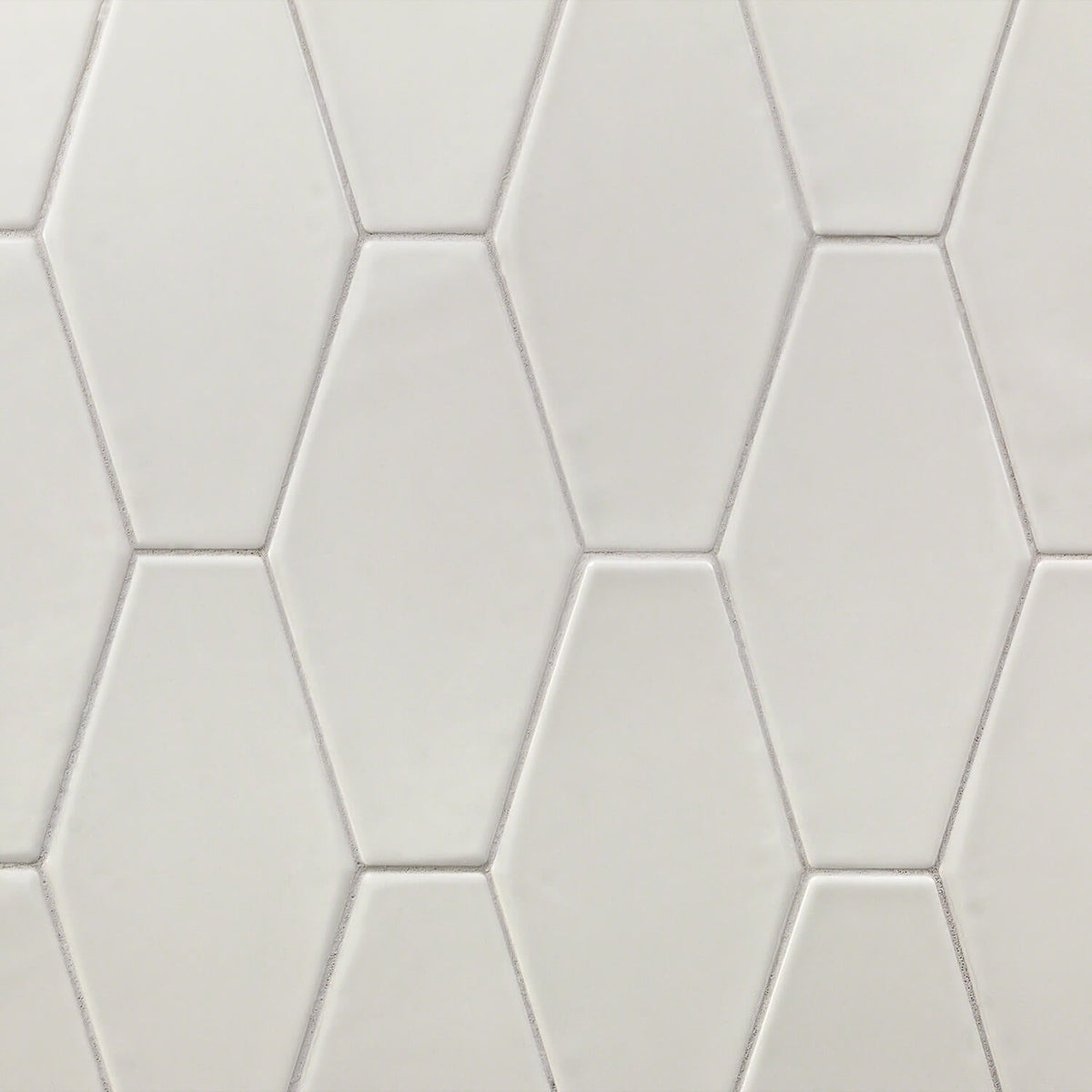 Manchester Dove Gray 4x8 Hexagon Glazed Ceramic Wall Tile